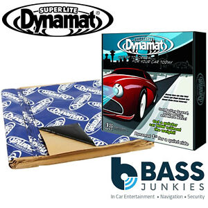 Dynamat 12pcs x Super Lite Car & Van Self Adhesive Sound Deadening Mat 48  sqft | eBay