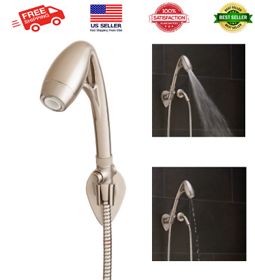 BodySpa Adventure Shower Kit, Brushed Nickel | Shower kits, Shower brushes,  Shower