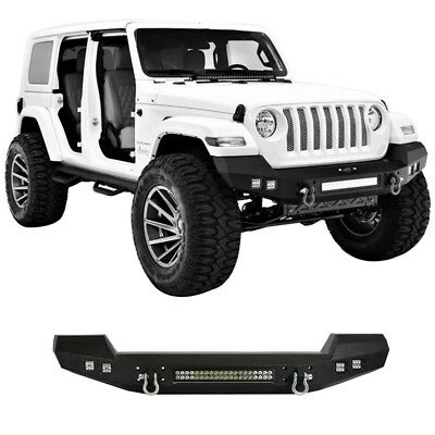 Buy Hooke Road Mad Max Front Bumper (with Wings) & Rear Bumper Kit  Compatible with Jeep Gladiator JT 2020 2021 Pickup Truck (Textured Black  Steel) Online in Hong Kong. B08XXMH4K3