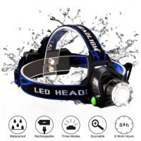 Snapklik.com: Headlamp, Super Bright LED Headlamps 18650 USB Rechargeable  IPX4 Waterproof Flashlight With Zoomable Work Light, Hard Hat Light For  Camping, Hiking, Outdoors