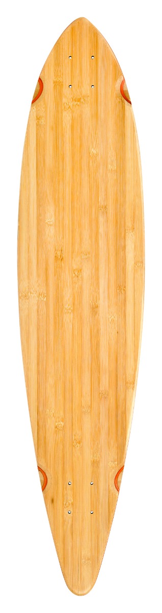 Longboard Pintail Deck | Blank Bamboo Longboard Decks