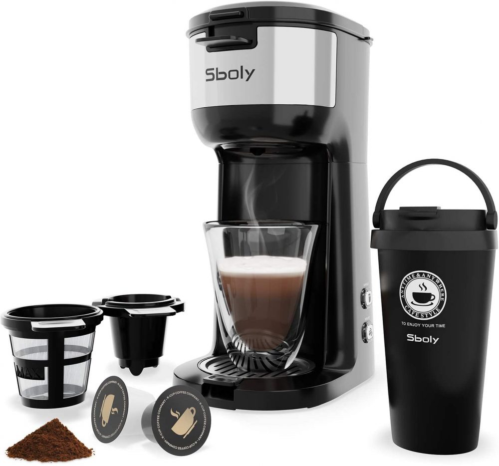 Buy Sboly Coffee Maker with Insulated Tumbler | LINK2-TECH