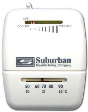 Suburban Furnace Wall Thermostat (161154) All Models - Suburban RV Parts