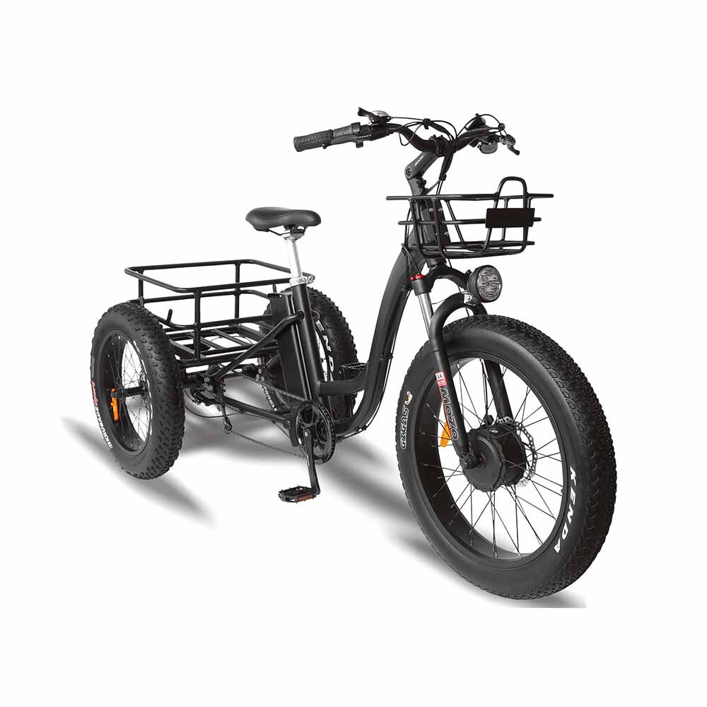 T4B Carriage Fat Tire Trike 500 Watt Electric Bike - Edmonton ATV Pros