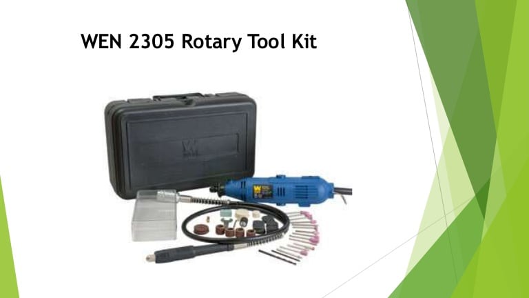 Wen 2305 rotary tool kit