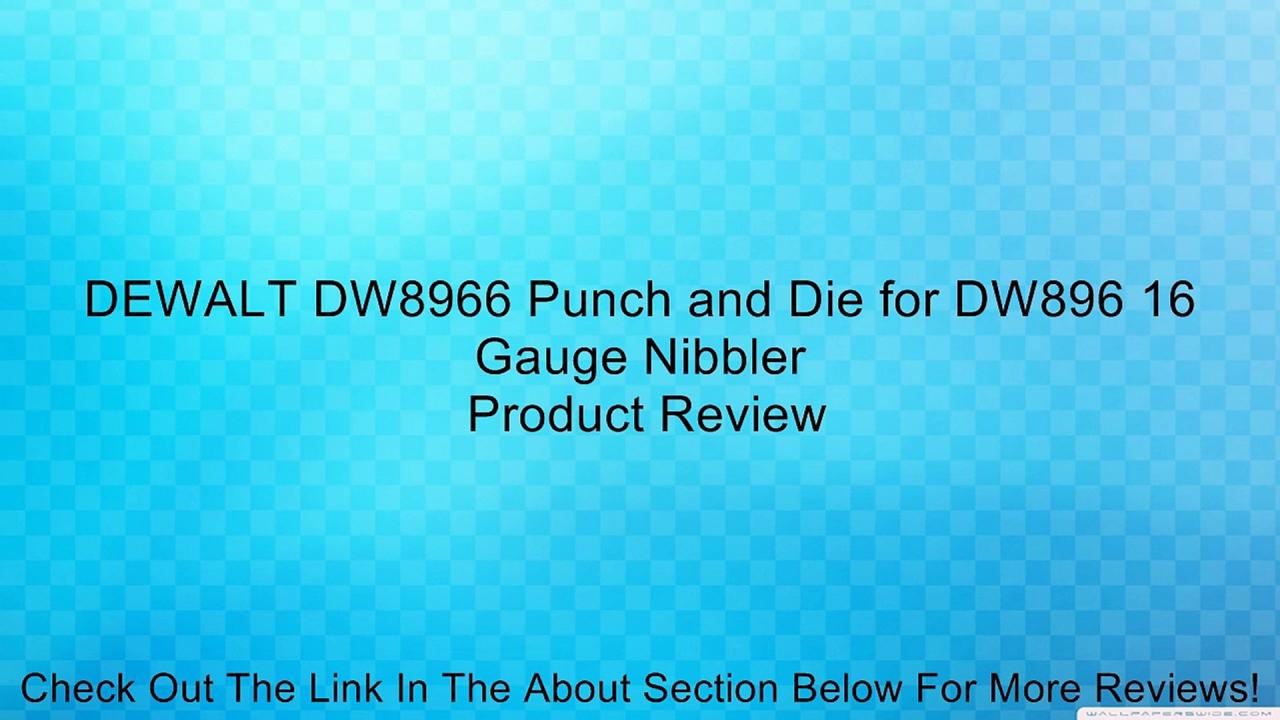 DeWalt DW896 Heavy-Duty 16 Gauge Nibbler | Property Room