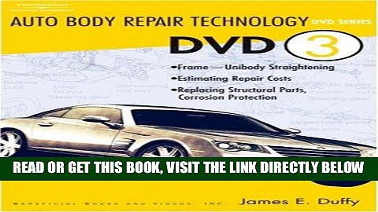 Auto Body Repair Technology DVD Set (5 DVD S) : James E Duffy :  9781401889234